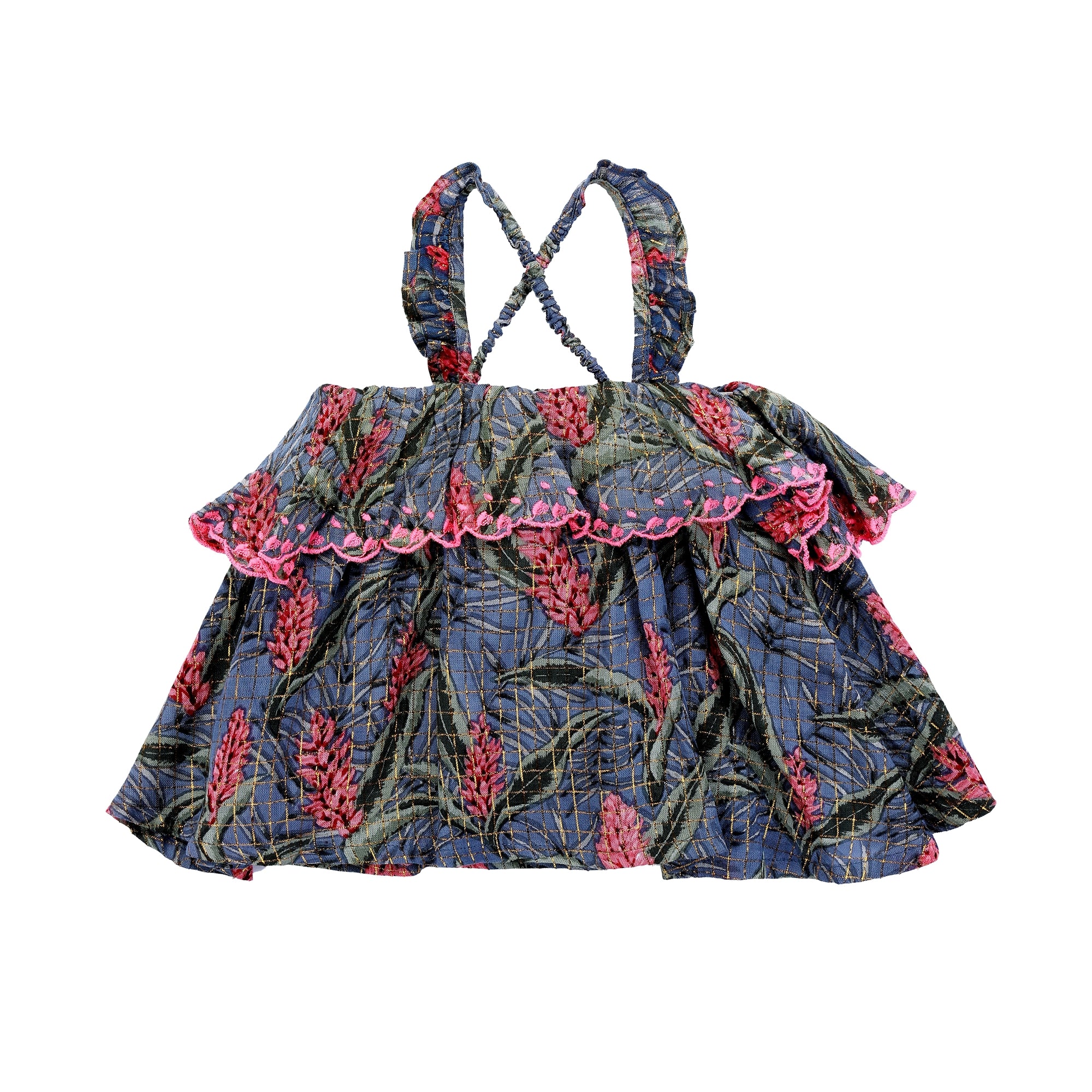 Girls Lagoon Leaves Dress