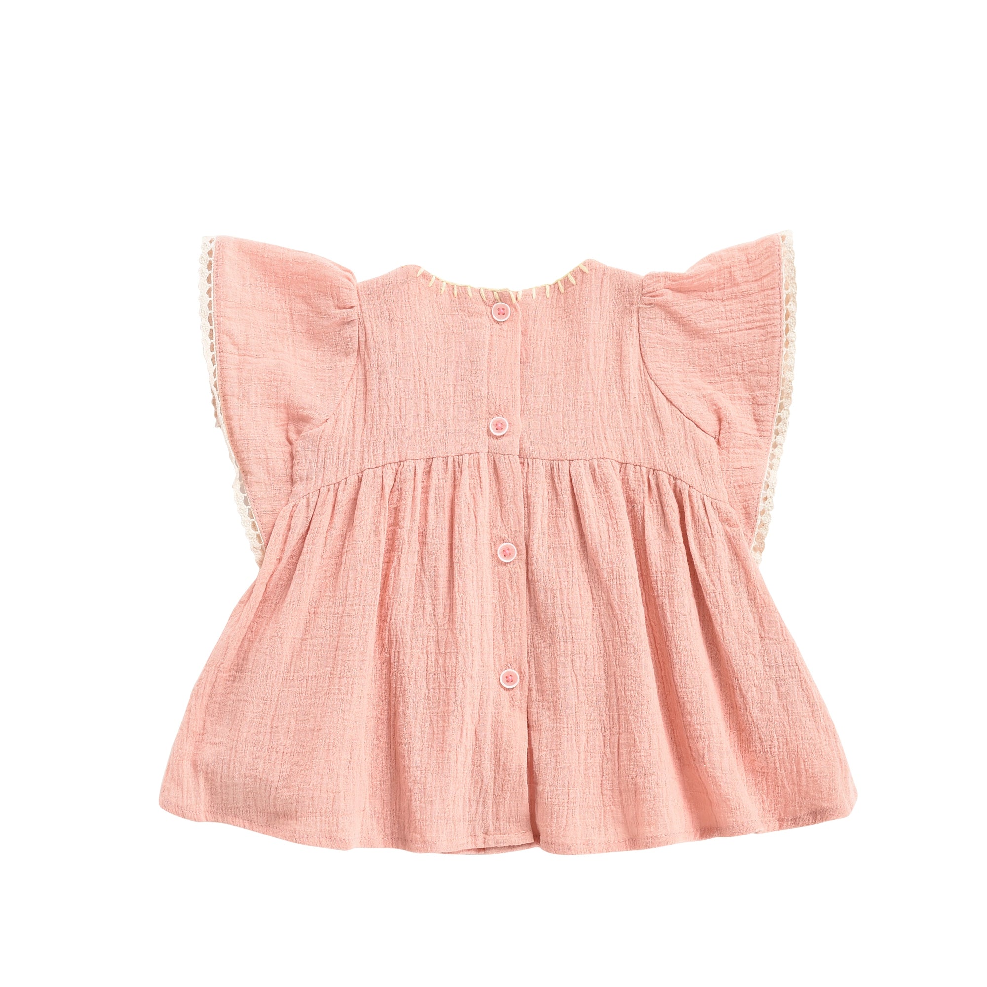 Girls Rusty Cotton Dress