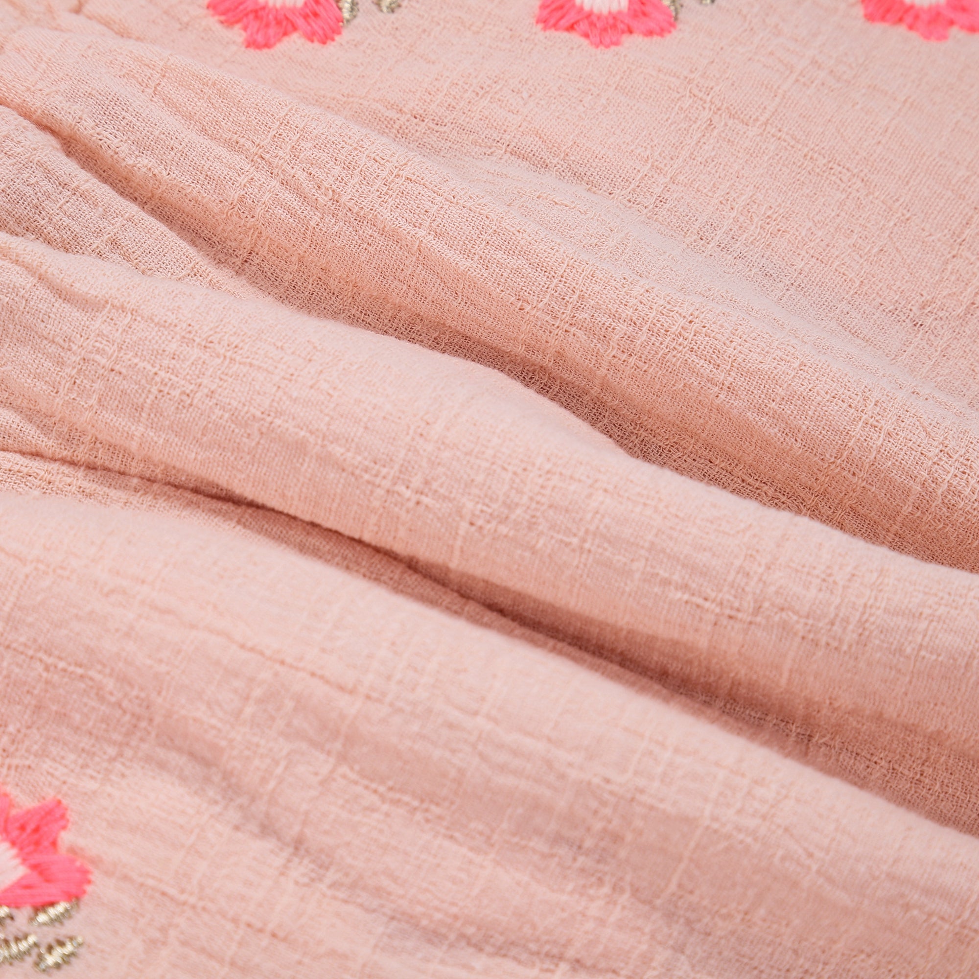 Baby Girls Blush Cotton Pants