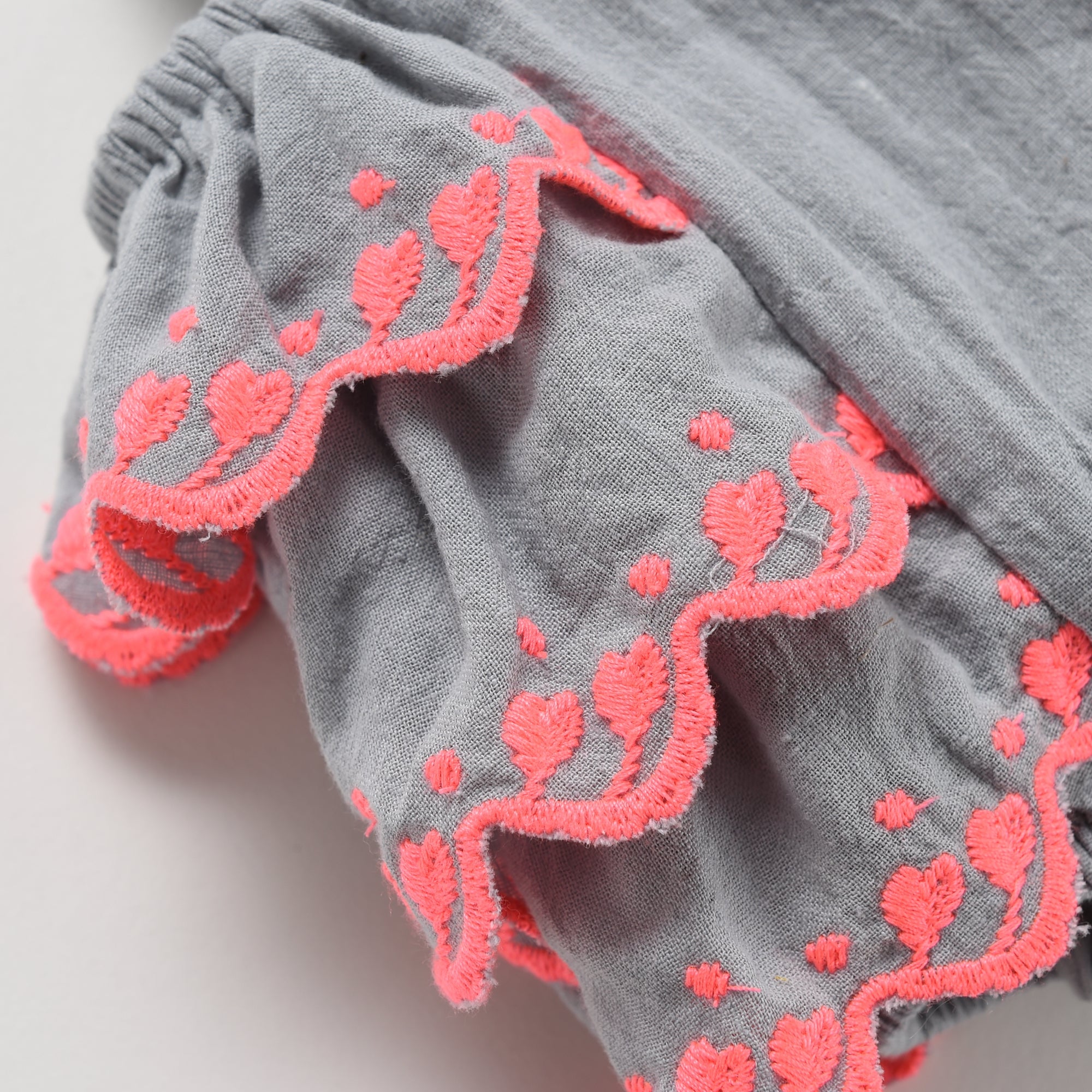 Baby Girls Silver Cloud Babysuits