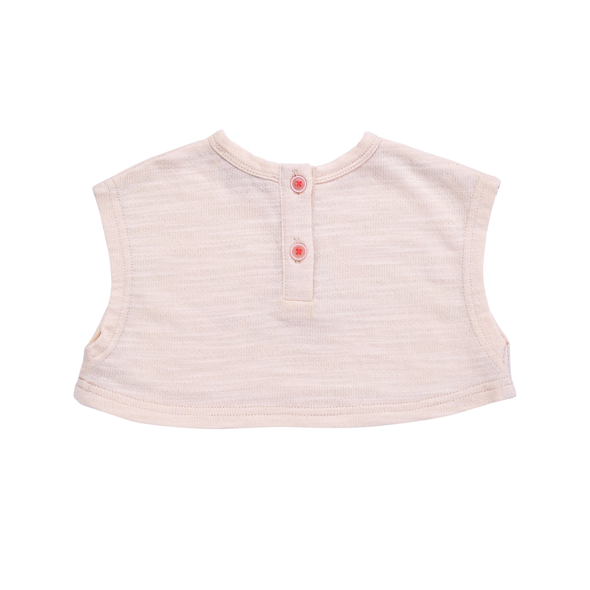 Baby Girls Cream Cotton Sweat