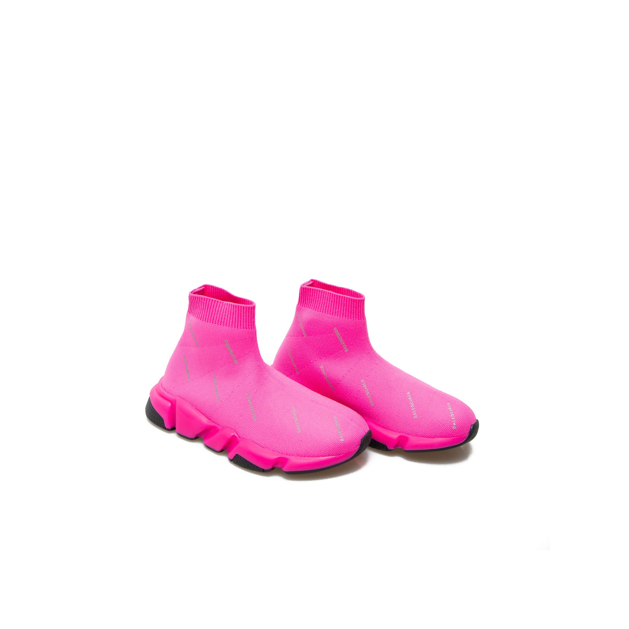 Girls Neon Rose Sneakers