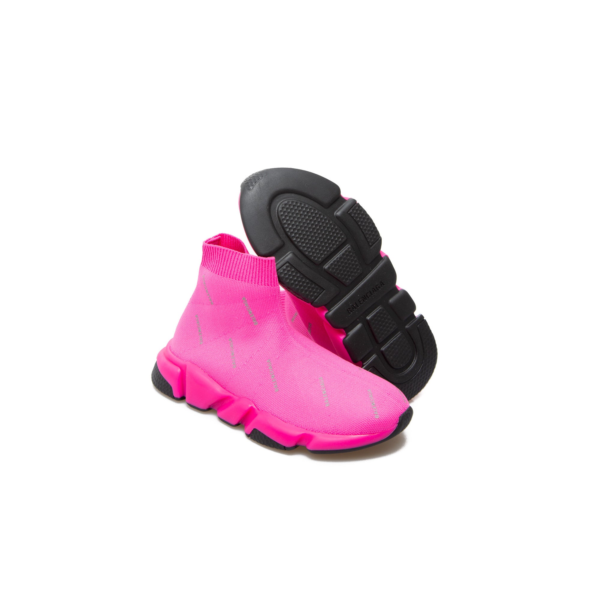 Girls Neon Rose Sneakers