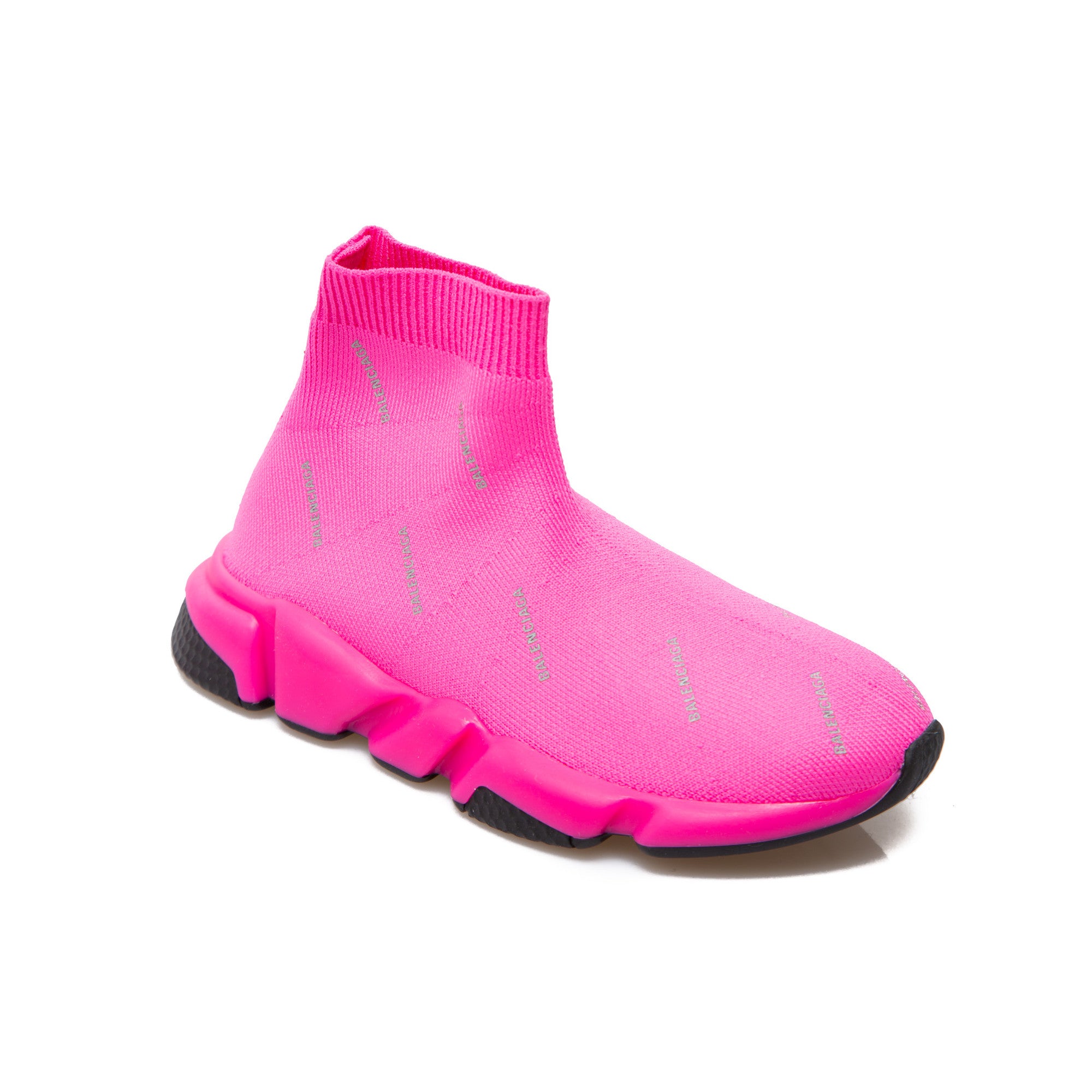 Girls Neon Rose Sneakers