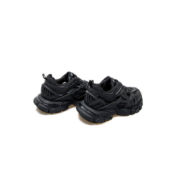 Boys & Girls Black Track 2 Sneakers