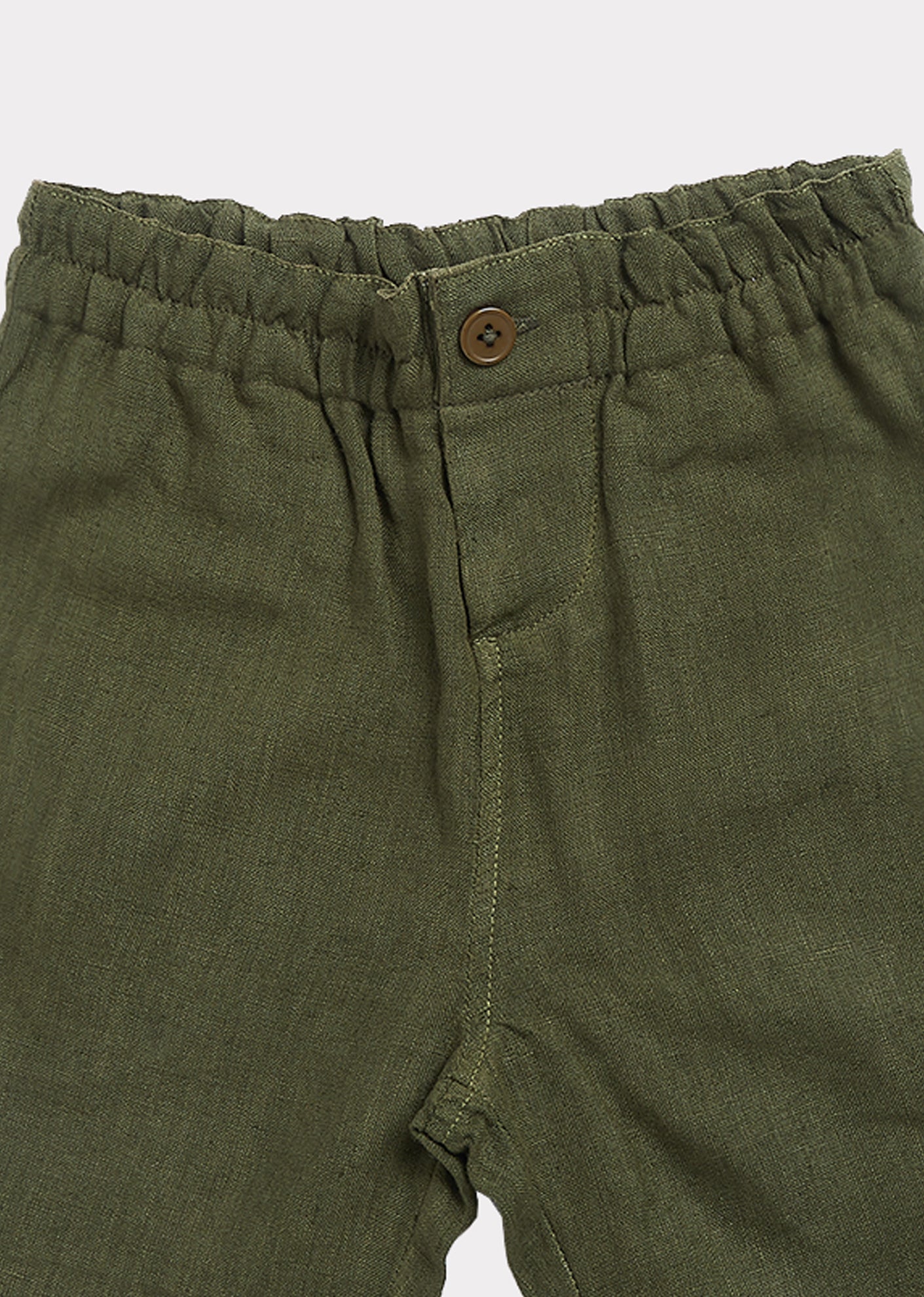 Boys & Girls Army Green Shorts