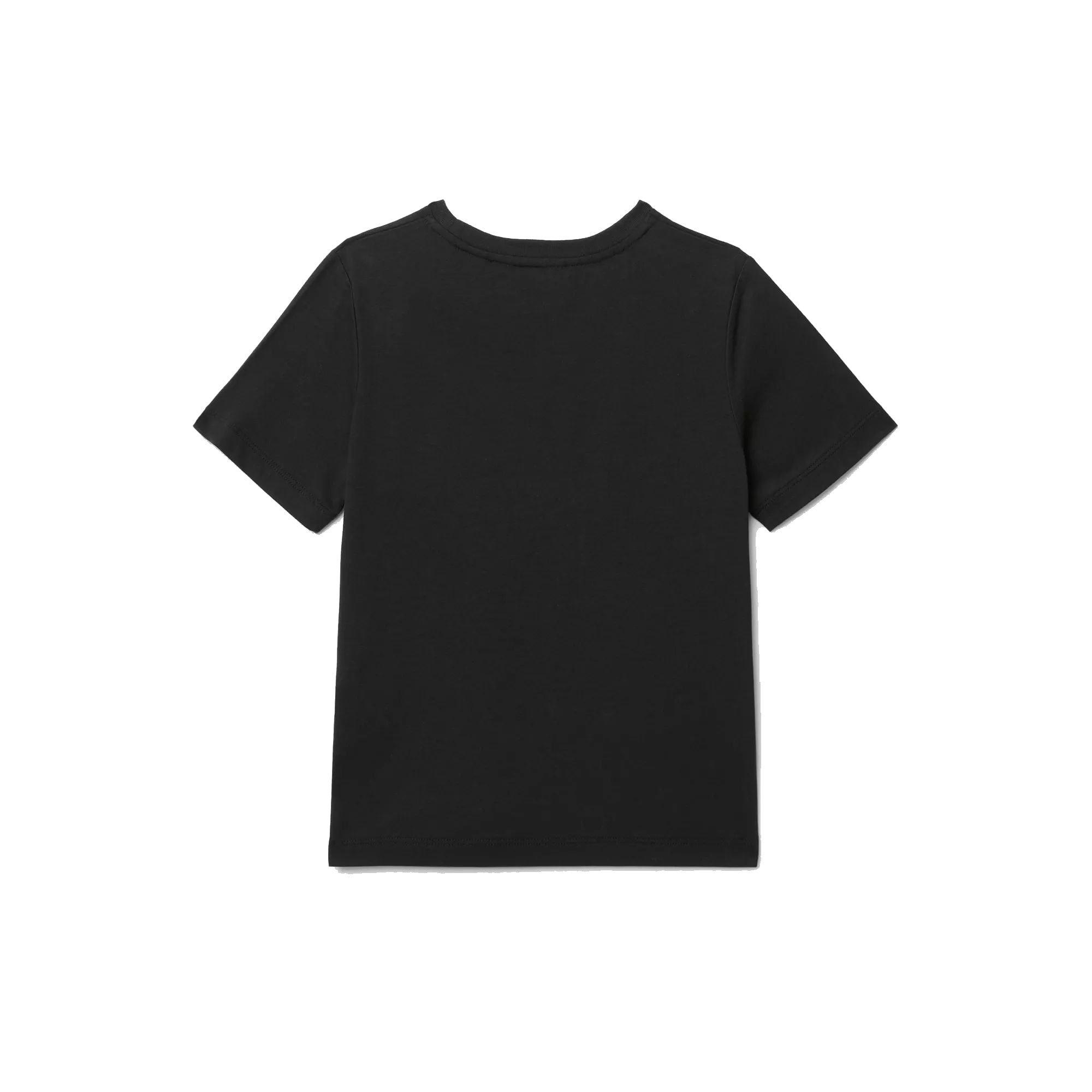 Boys Black Printing Cotton T-Shirt
