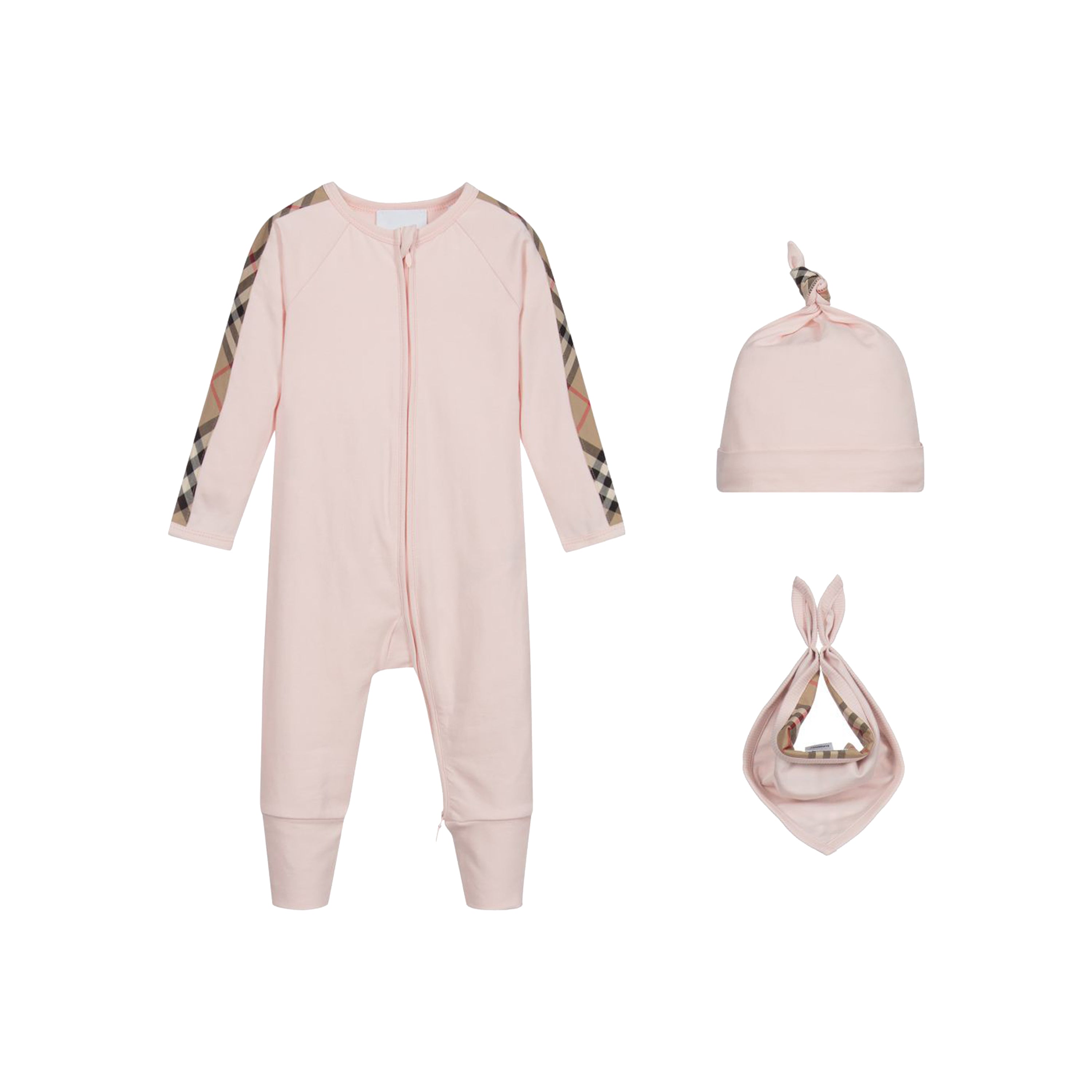 Baby Boys & Girls Pink 4 Piece Gift Set