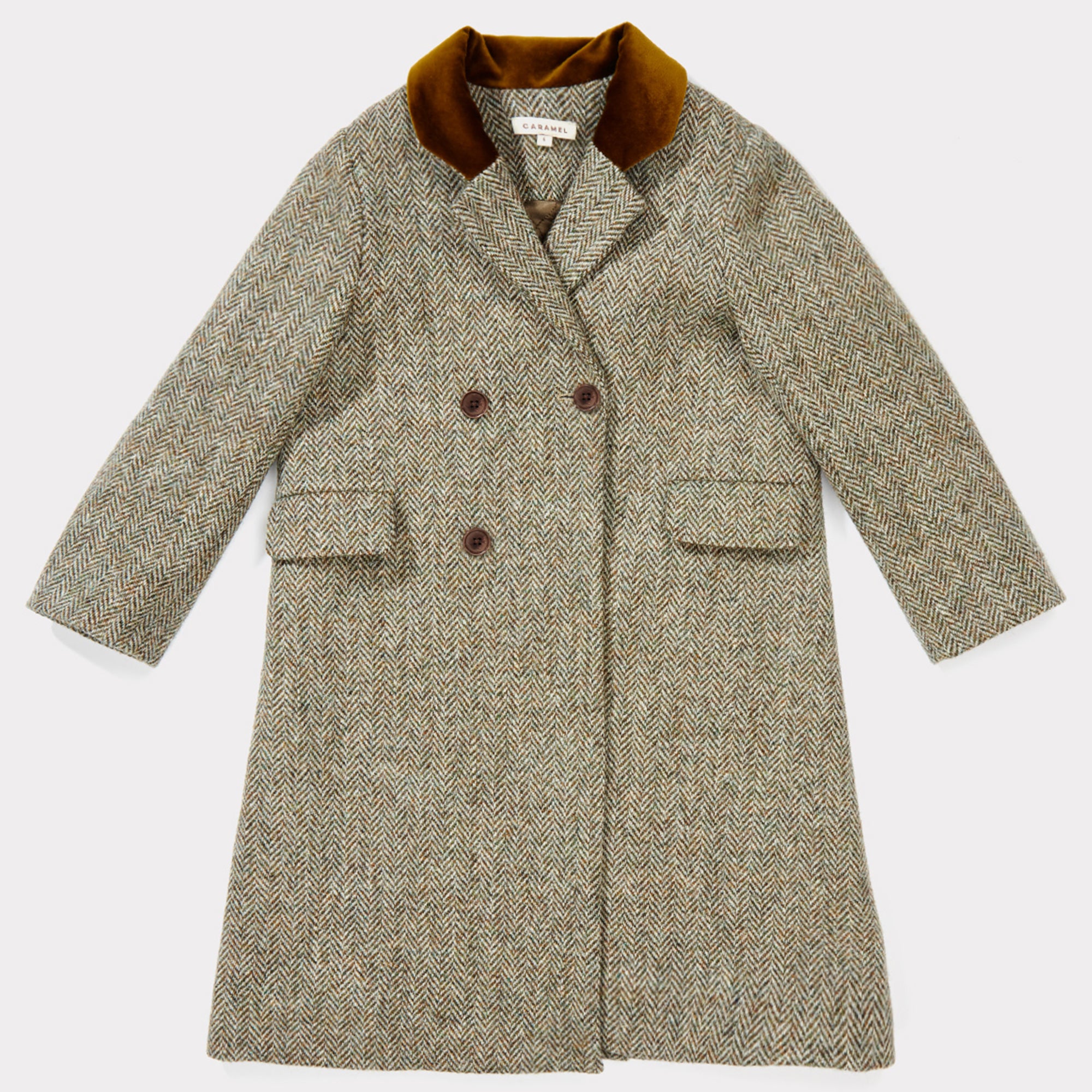 Boys & Girls Wool Woven Coat