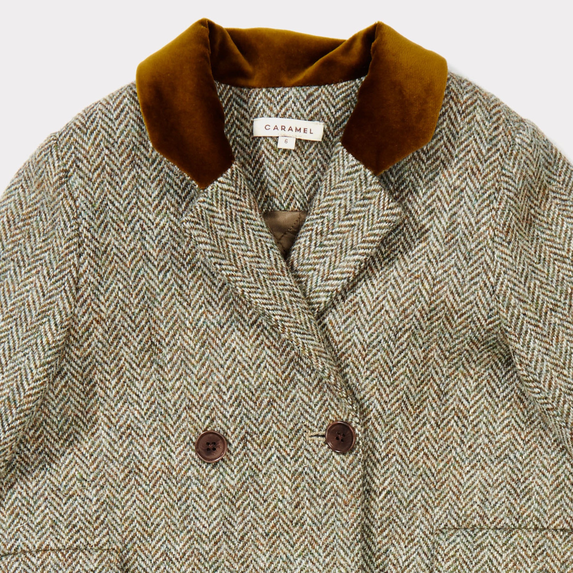 Boys & Girls Wool Woven Coat