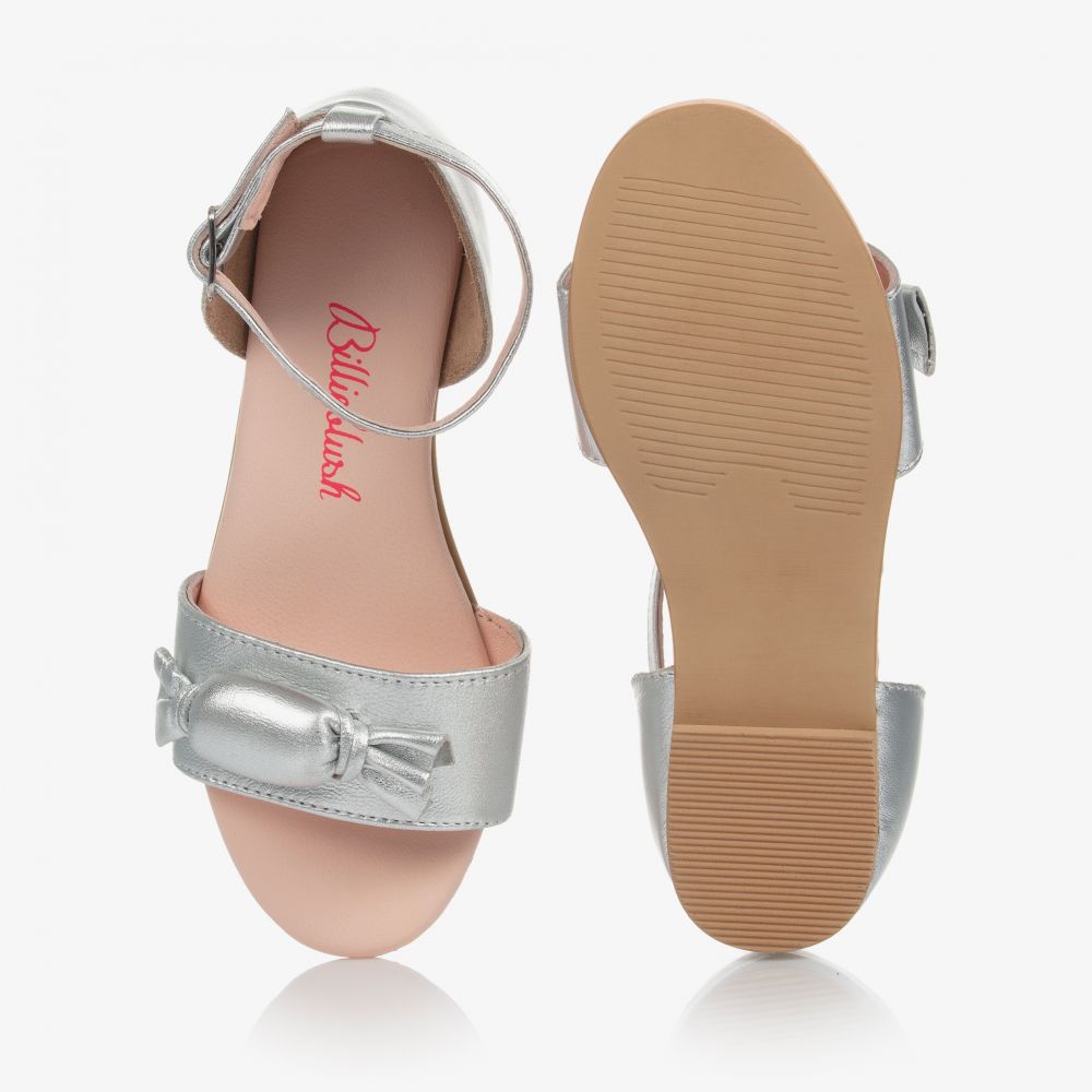 Girls Silver Sandals