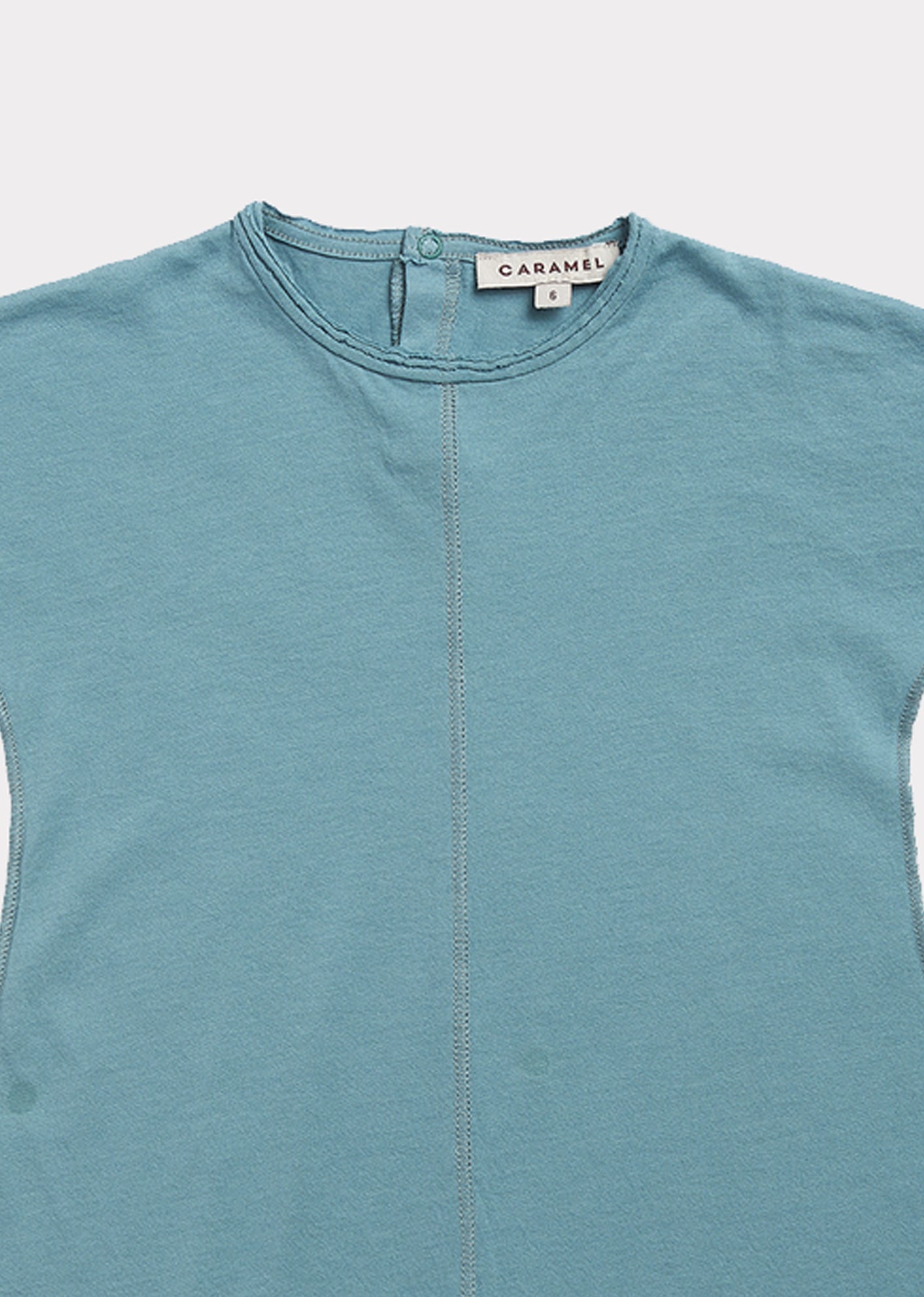 Baby Boys Blue Cotton Babysuit