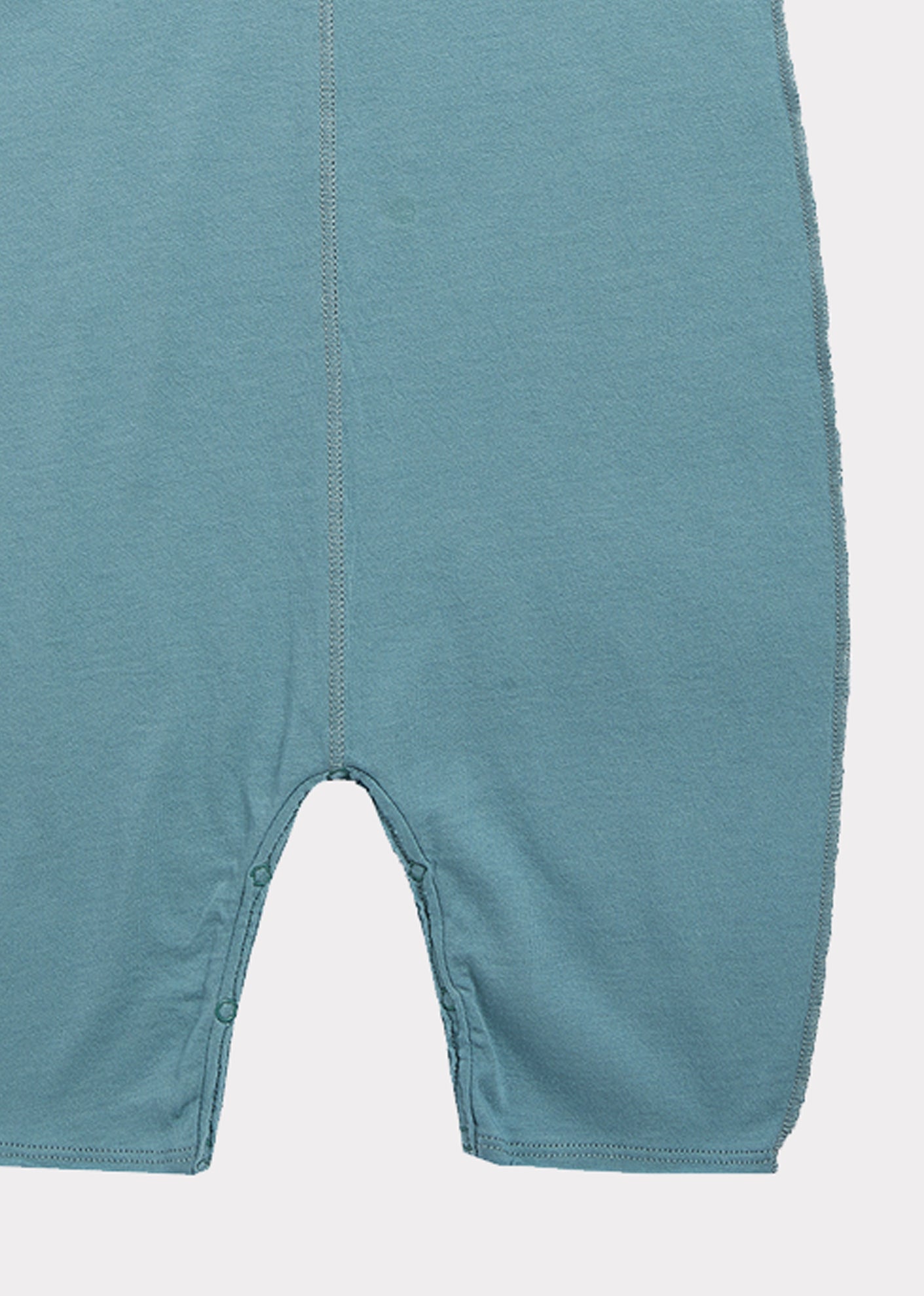 Baby Boys Blue Cotton Babysuit