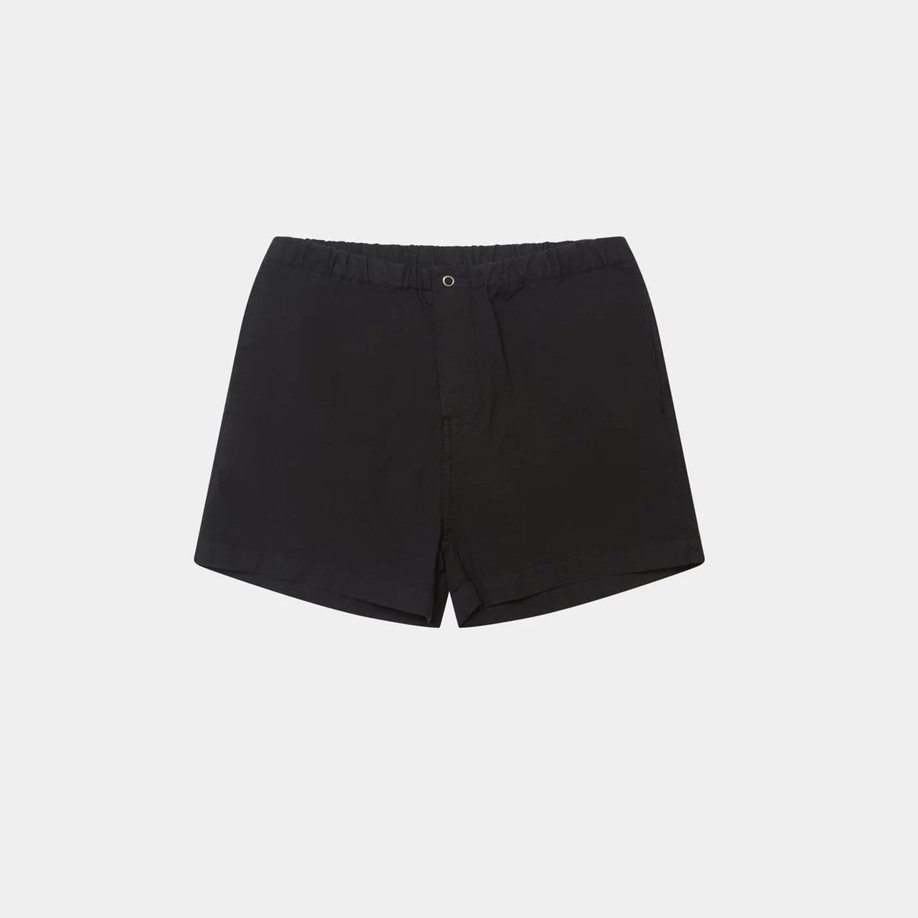 Baby Boys & Girls Black Cotton Shorts