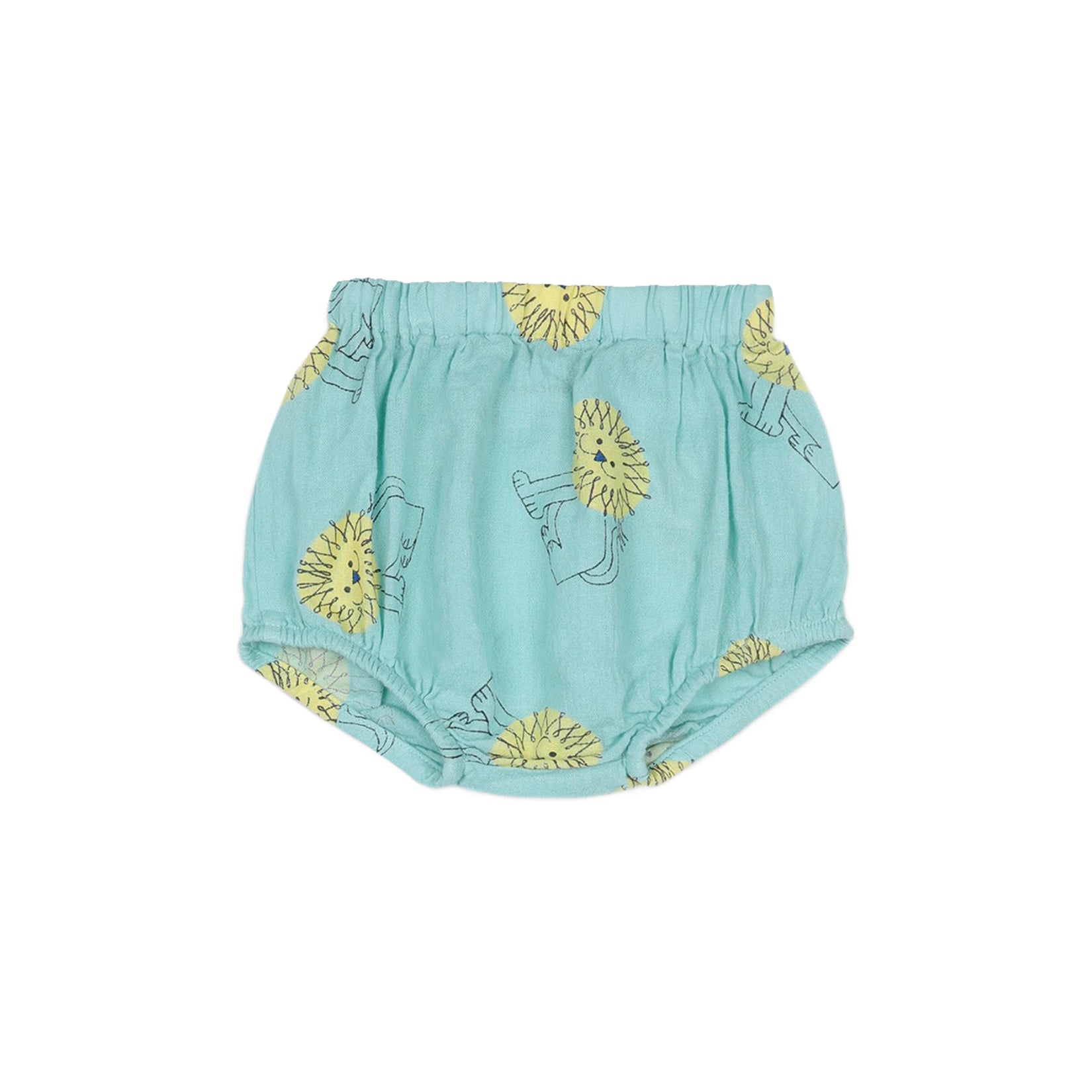 Baby Girls Green Lion Cotton Bloomer