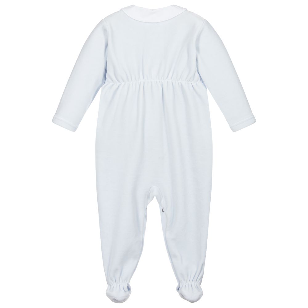 Baby Boys & Girls Sky Blue Romper