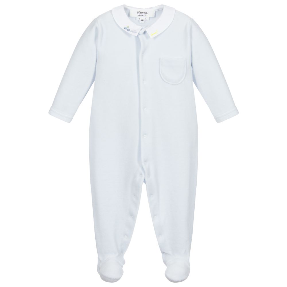 Baby Boys & Girls Sky Blue Romper