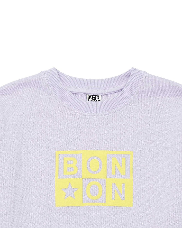 Boys & Girls Purple Cotton Sweatshirt