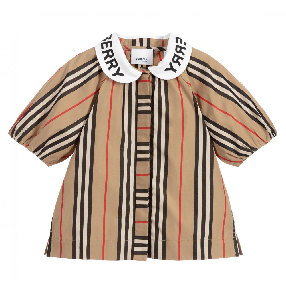 Girls Archive Beige Cotton Blouse