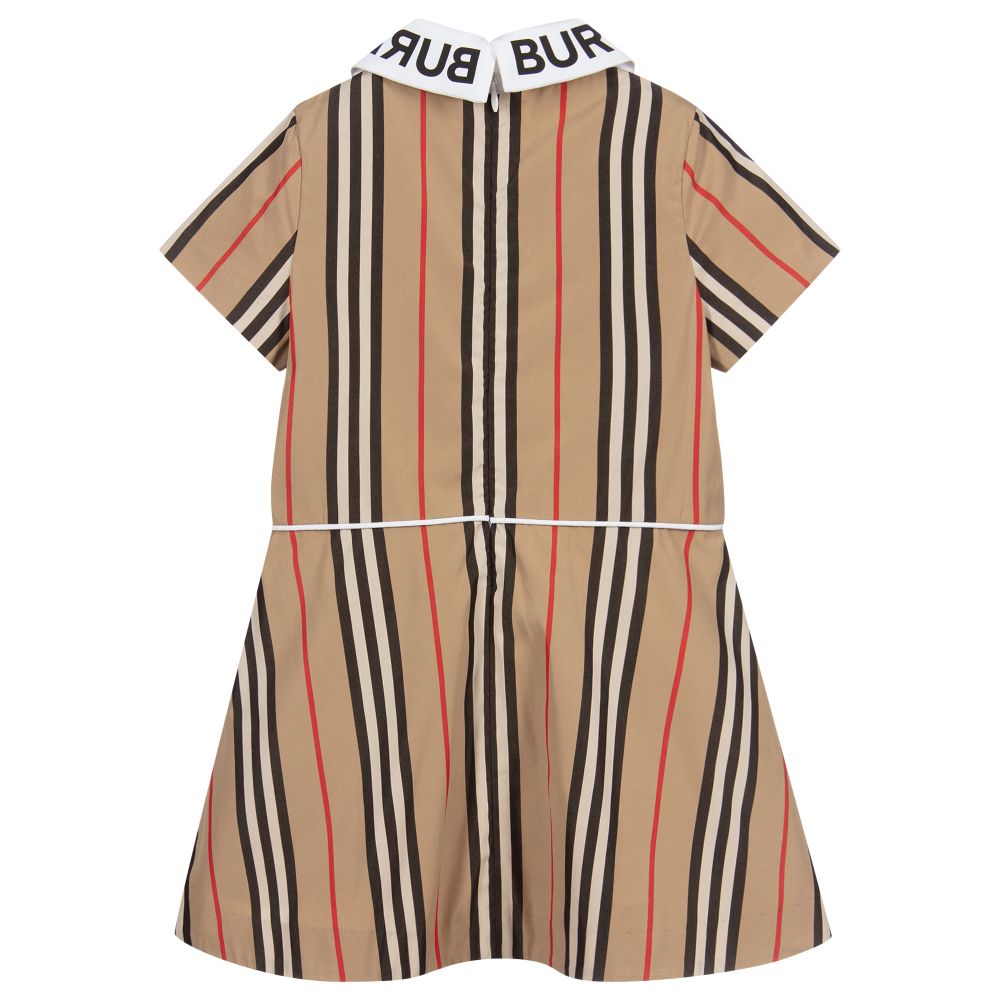 Girls Archive Beige Cotton Dress