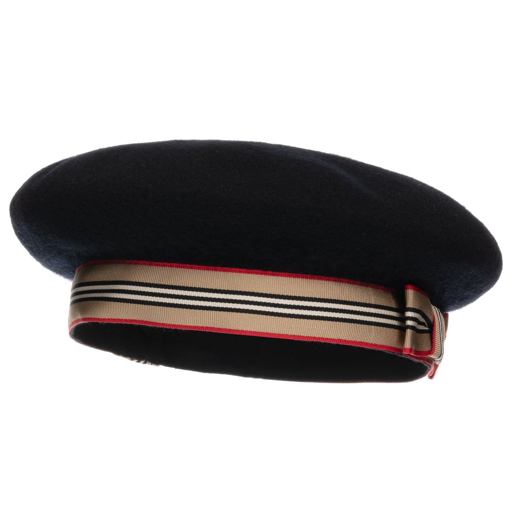 Girls Black Felt Hats