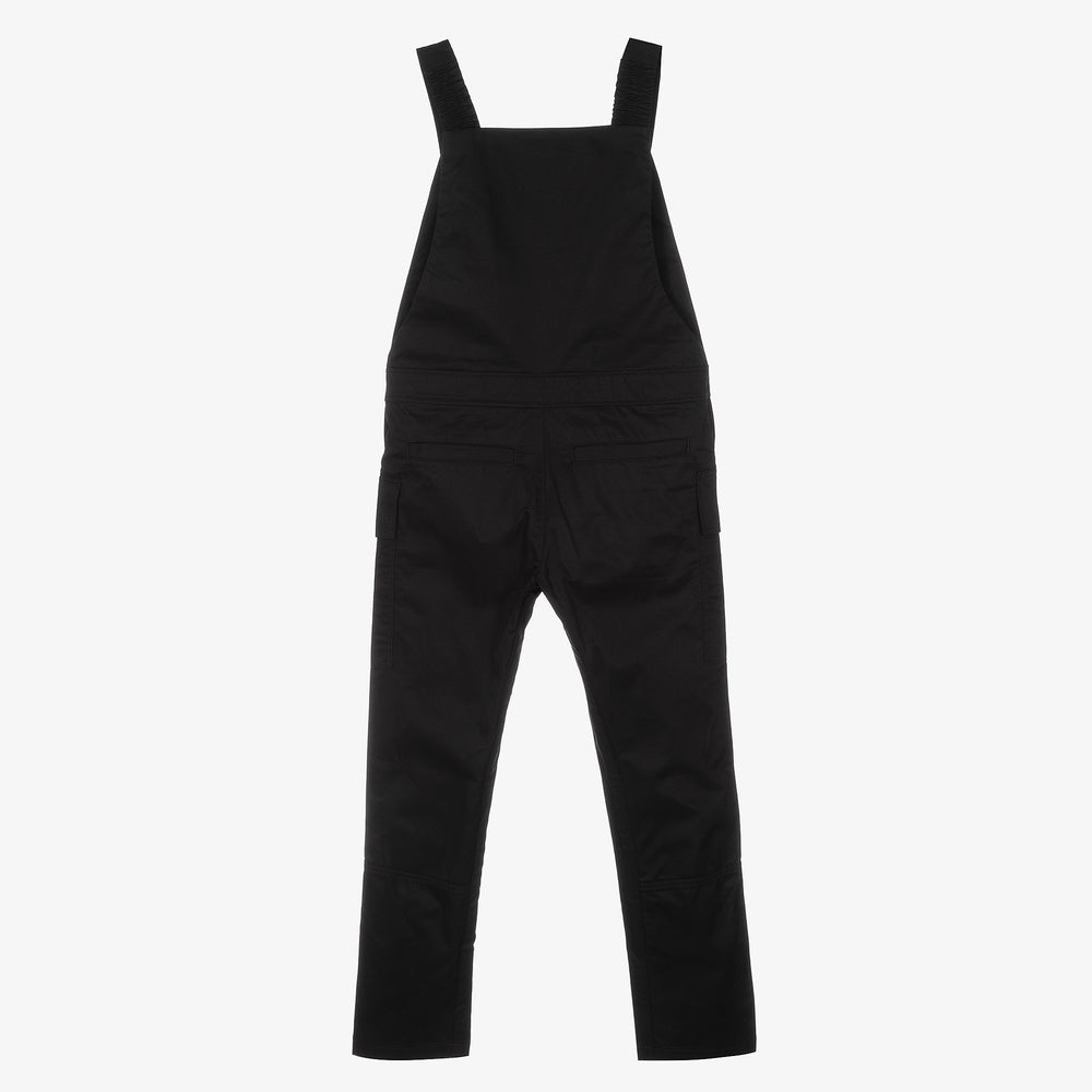 Boys & Girls Black Dungarees