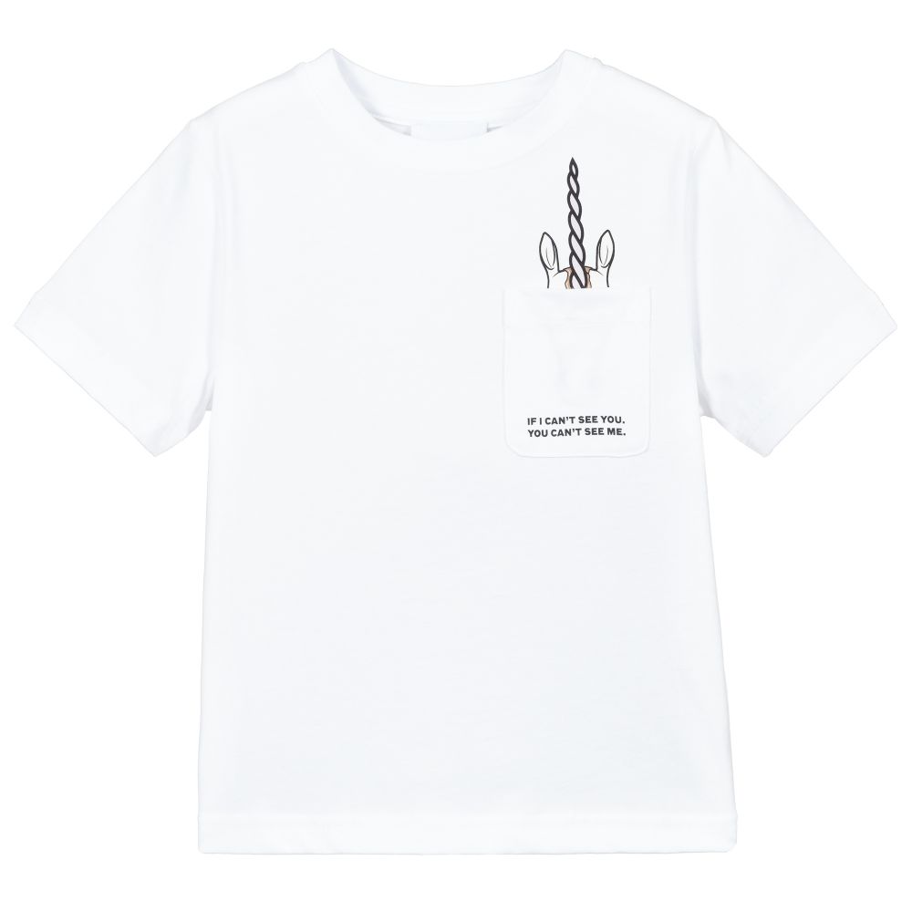 Boys & Girls White T-Shirt