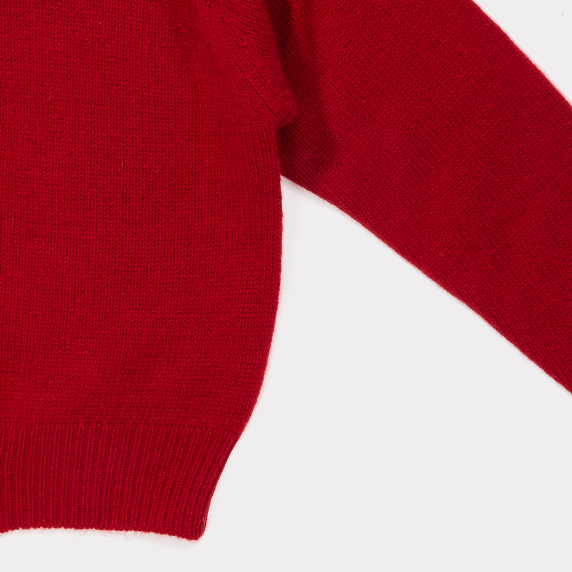 Girls Redcurrant Cashmere Cardigan