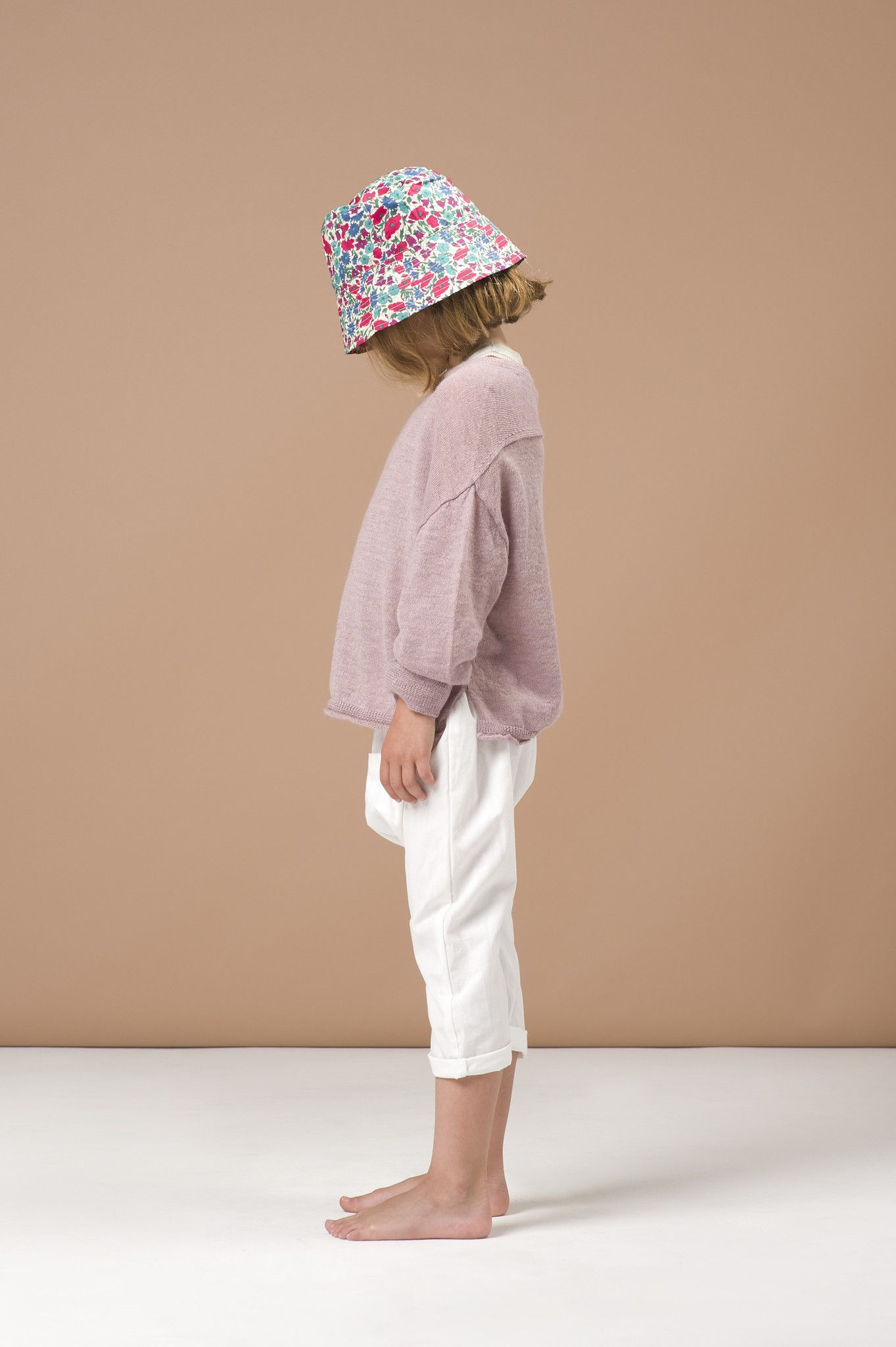 Boys Light Pink Wool Knitted Sweater - CÉMAROSE | Children's Fashion Store - 2