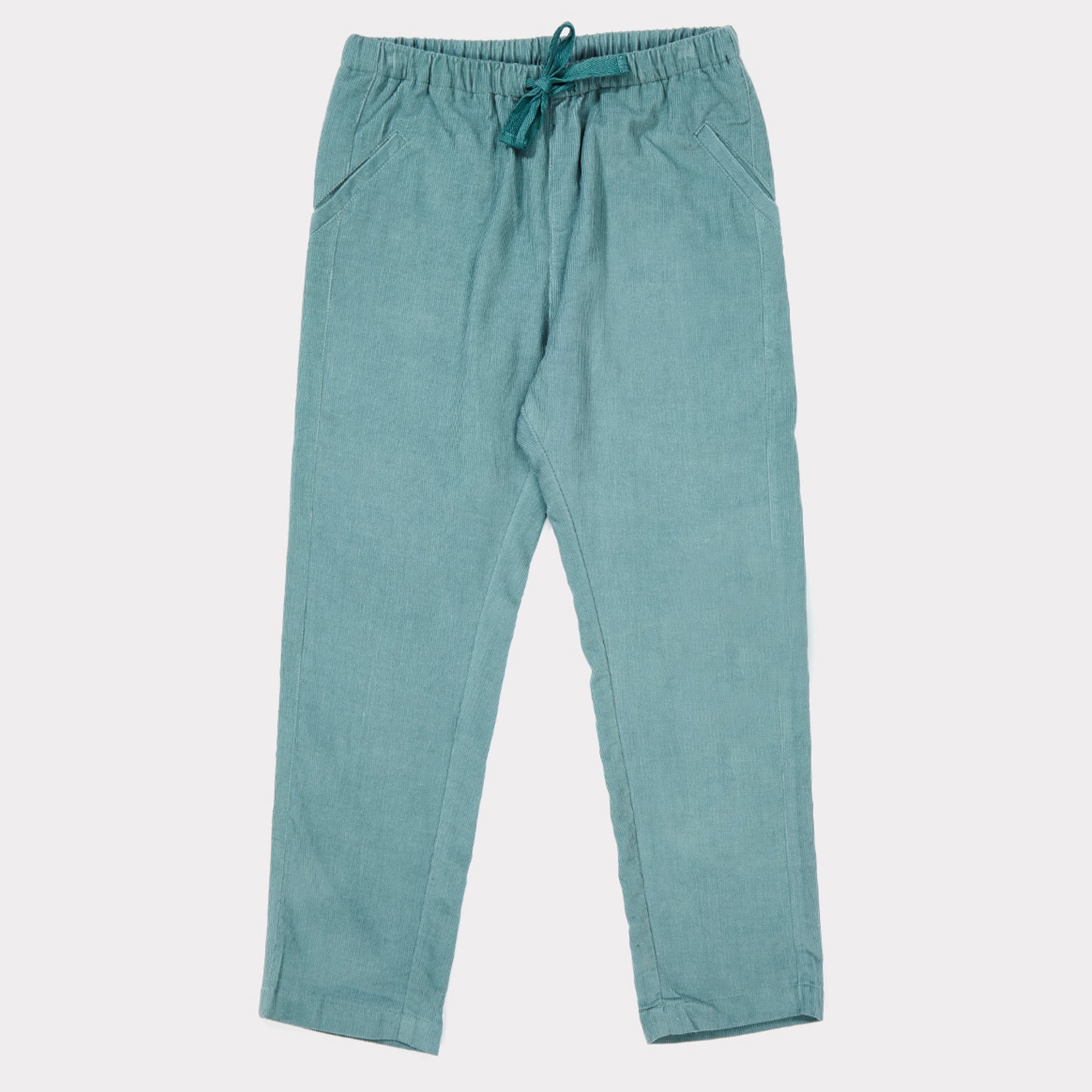 Boys & Girls Cameo Blue Cotton Trousers