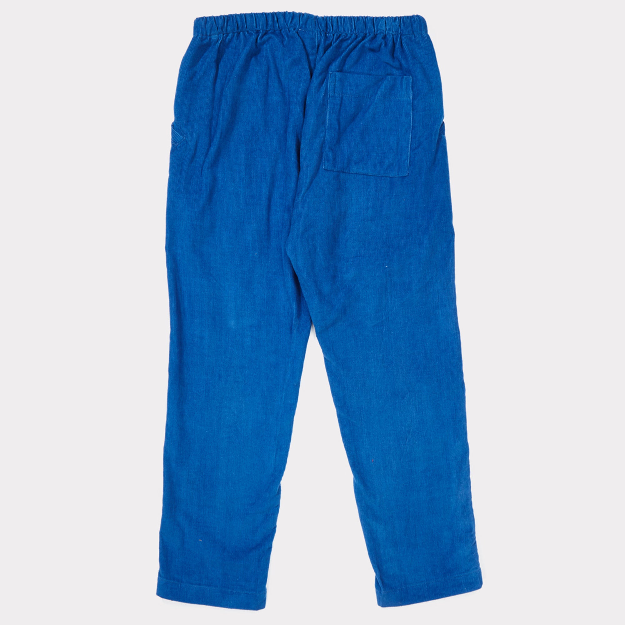 Boys & Girls Lapis Blue Cotton Trousers