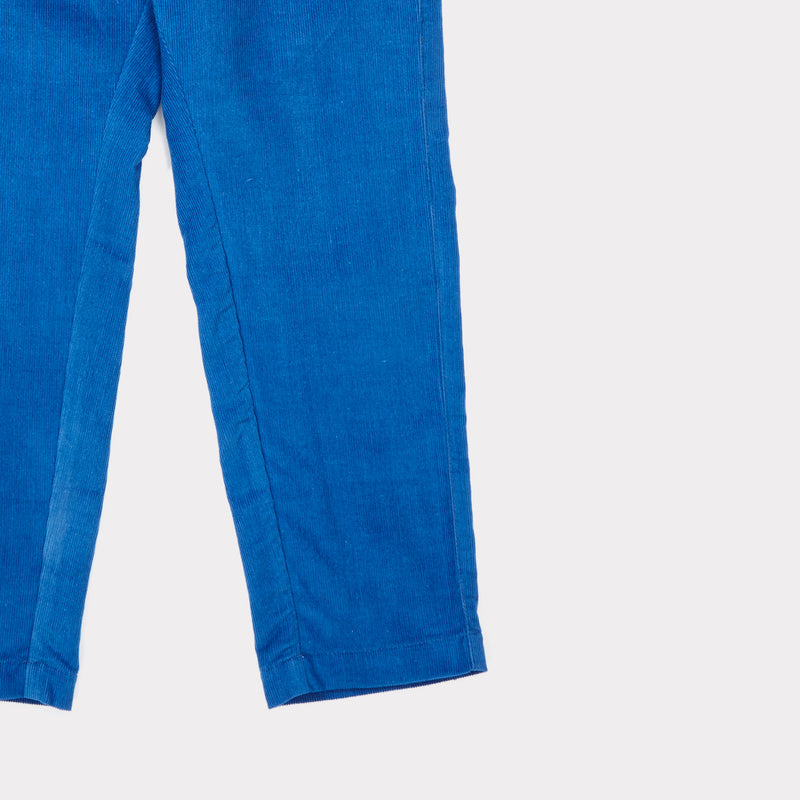 Boys & Girls Lapis Blue Cotton Trousers