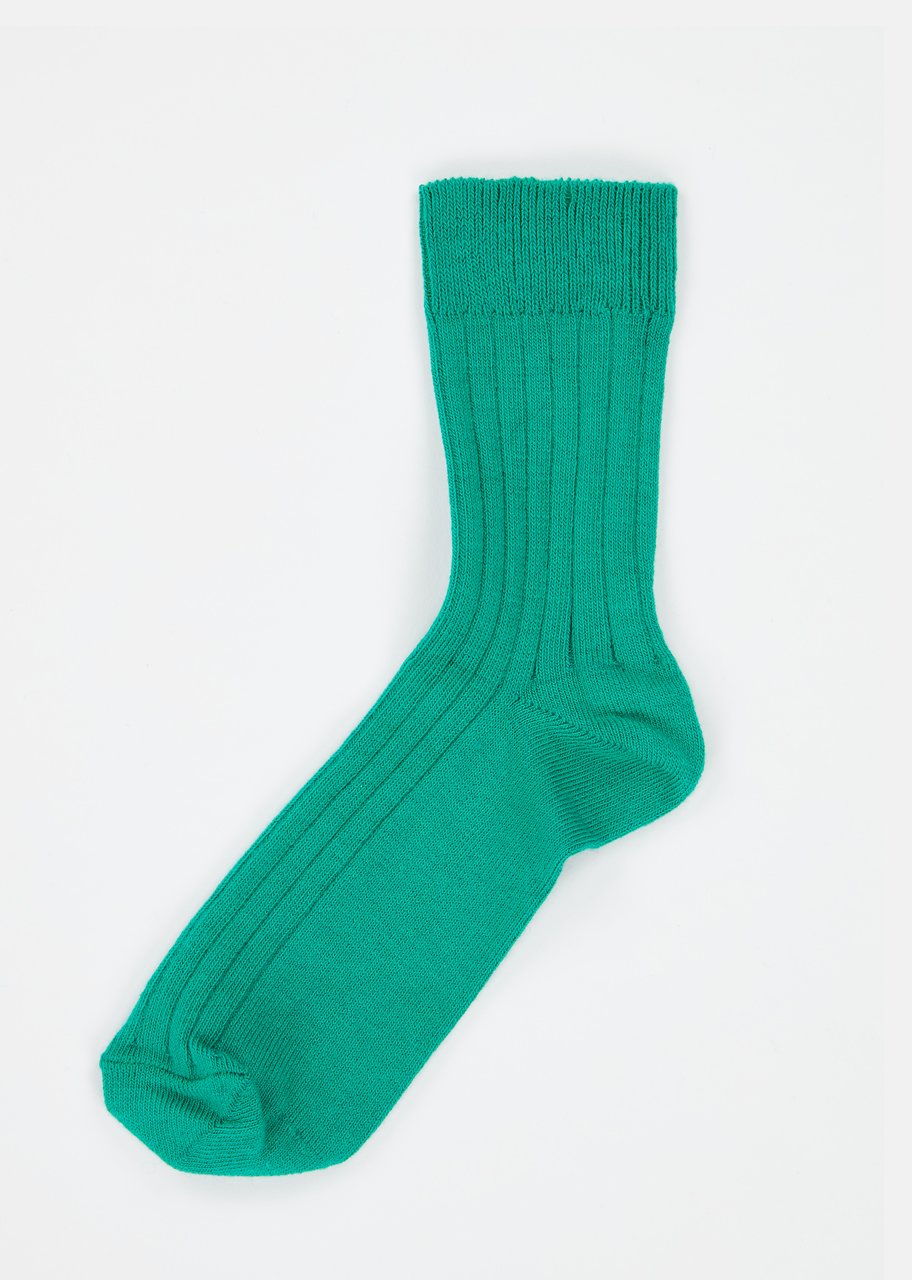 Boys & Girls Teal Rib Ankel Socks