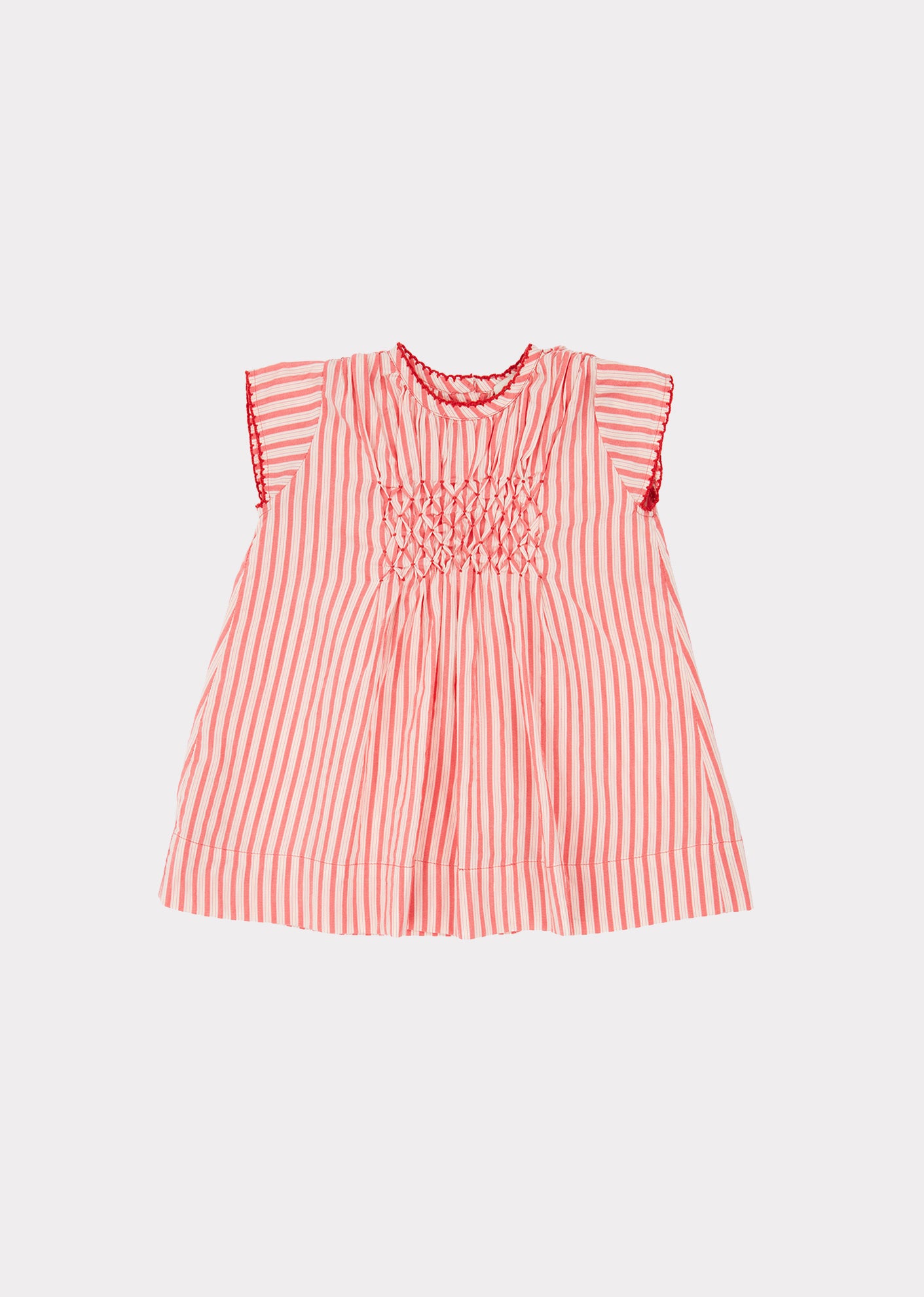 Baby Girls Berry Stripe Dress