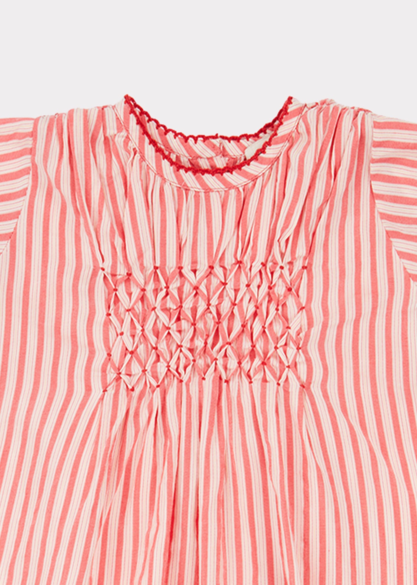 Baby Girls Berry Stripe Dress