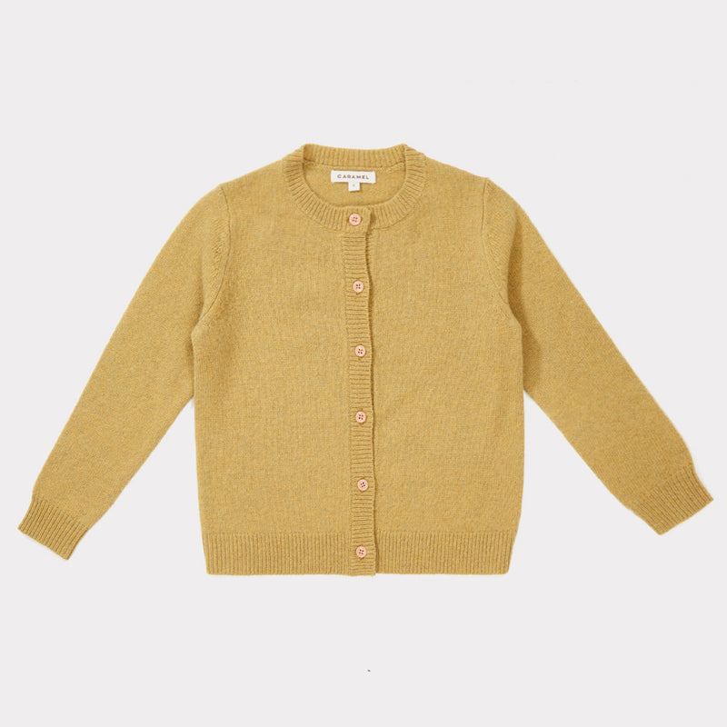 Girls Sand Merino Cardigan