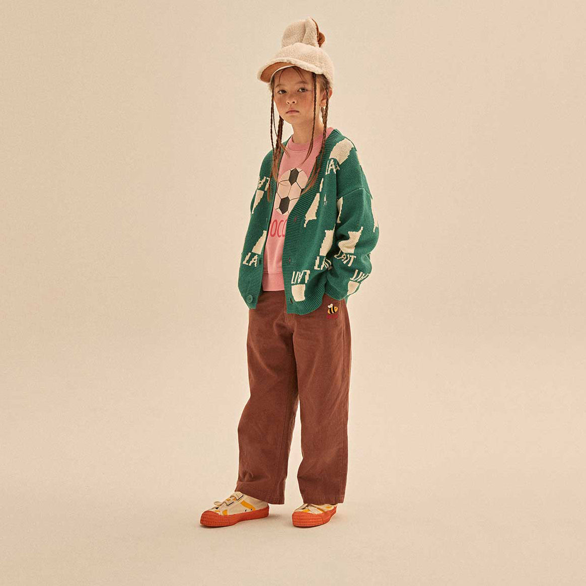 Boys & Girls Green Cardigan