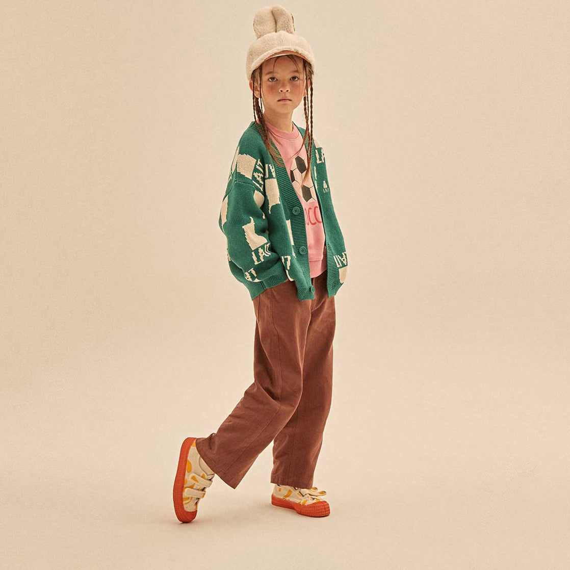 Boys & Girls Green Cardigan