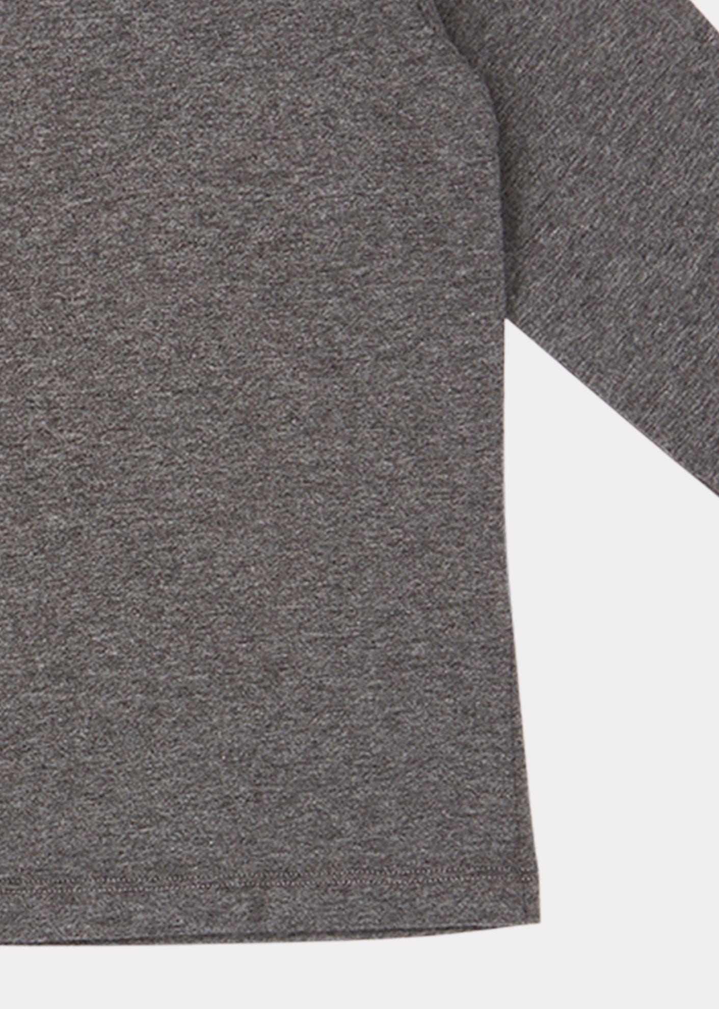 Boys & Girls Grey Melange Crake T-Shirt