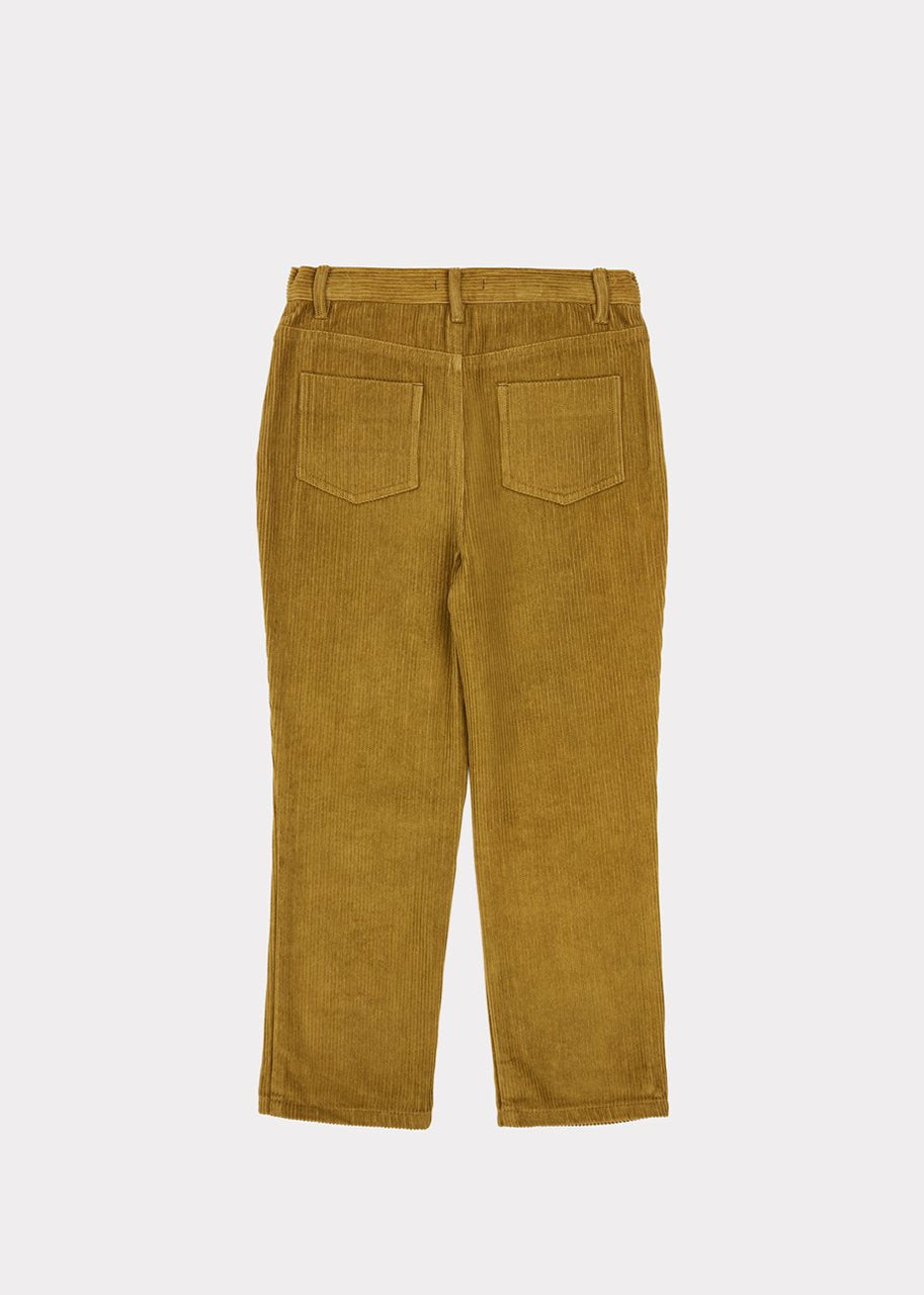 Boys & Girls Mustard Crow Trousers