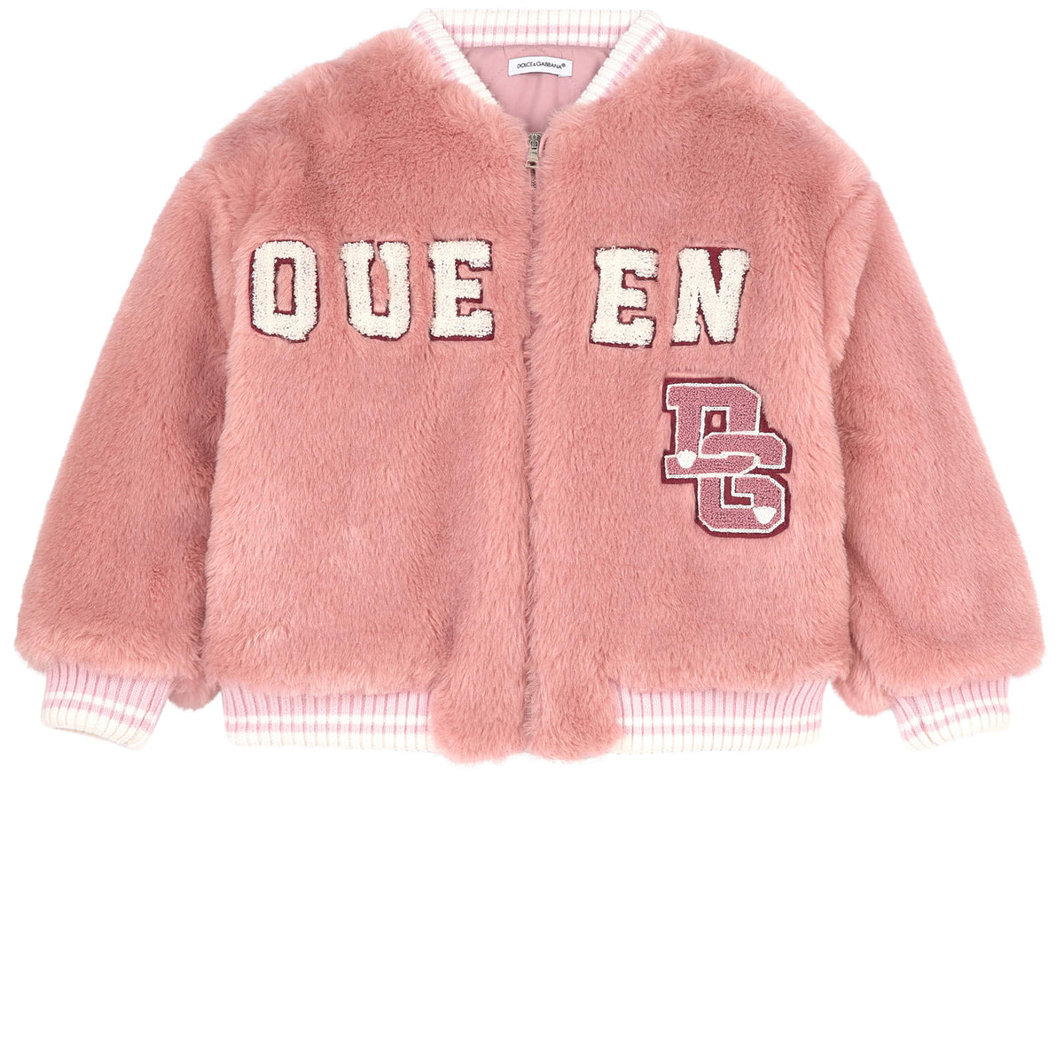 Manteau rose clair pour filles