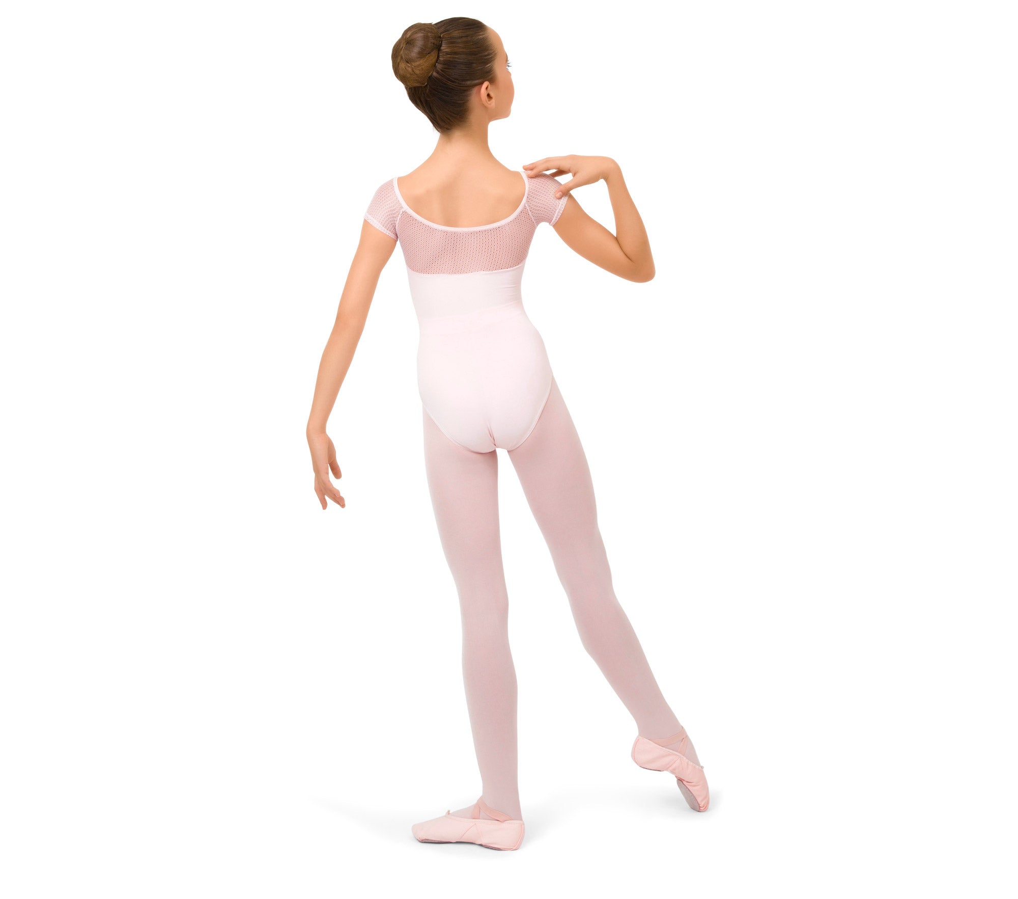 Girls Light Pink Ballet Jerkin