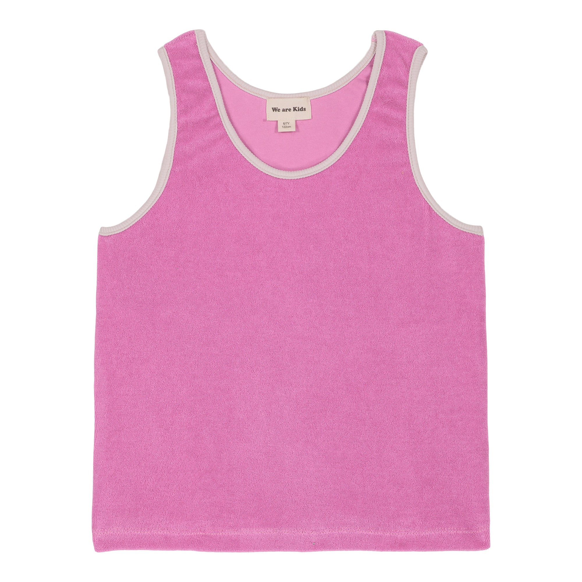 Boys & Girls Pink Cotton Vest