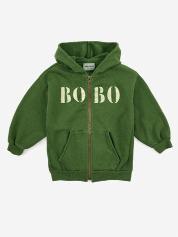Boys & Girls Green Zip-Up Top