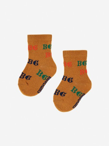 Baby Boys & Girls Brown Socks