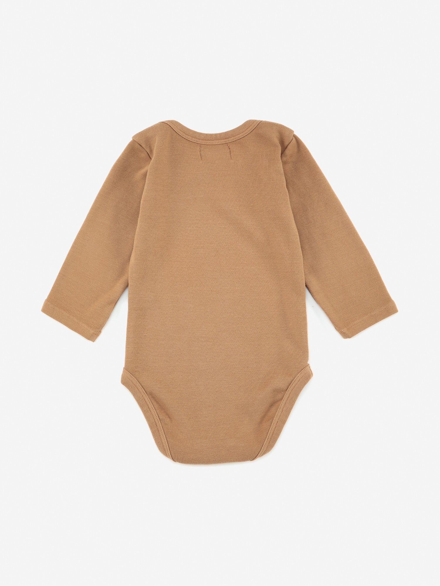 Baby Boys & Girls Brown Printed Babysuit