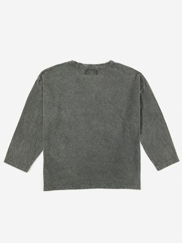 Boys & Girls Grey Cotton T-Shirt
