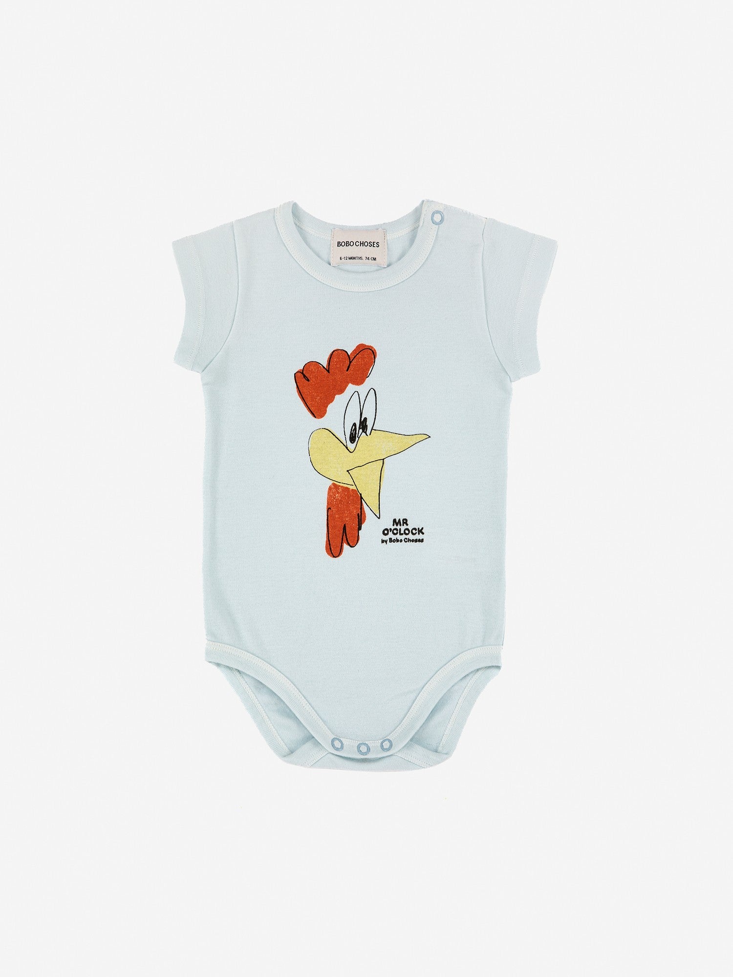 Baby Boys & Girls Blue Printed Babysuit