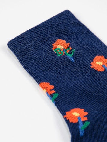 Boys & Girls Navy Cotton Socks