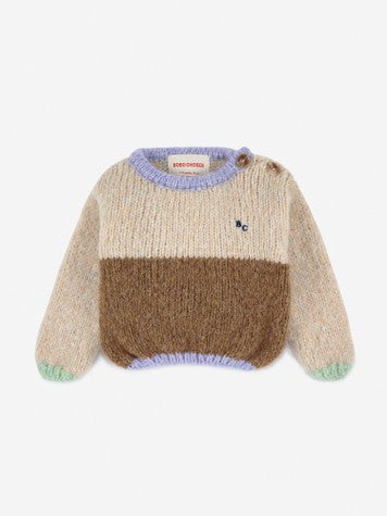Baby Boys & Girls Beige Sweater